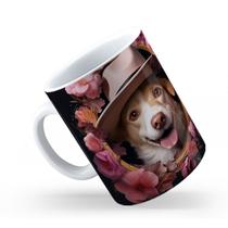 Caneca de Cerâmica 325ml Gatos e Dogs 3D Caneca de Cerâmica 325ml Gatos e Dogs 3D
