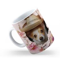 Caneca de Cerâmica 325ml Gatos e Dogs 3D