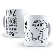 Caneca de Cerâmica 325ml Kama Sutra Chibis