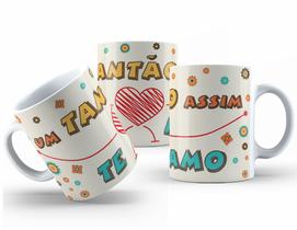 Caneca de Cerâmica 325ml Presente para Namorados Caneca de Cerâmica 325ml Presente para Namorados
