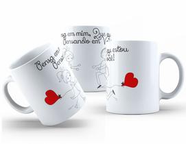 Caneca de Cerâmica 325ml Presente para Namorados