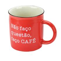 Caneca De Cerâmica 330Ml Frases Café Bom Dia