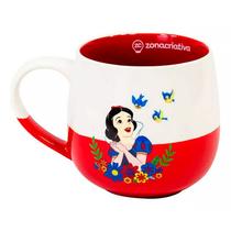 Caneca de Cerâmica 400ml Maggie Branca Neve Princesa 10025938 - ZonaCriativa