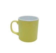 Caneca de Cerâmica Amarela 355ml