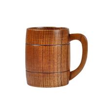 Caneca de cerâmica, barril de madeira, capacidade de 350 ml, design rústico Caneca de cerâmica, barril de madeira, capacidade de 350 ml, design rústico