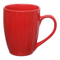 Caneca de ceramica bella vermelha 325ml