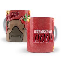 Caneca de Cerâmica Branca 325ml Capivare-se Caneca de Cerâmica Branca 325ml Capivare-se