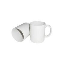 Caneca de cerâmica branca 325ml Caneca de cerâmica branca 325ml