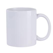 Caneca De Cerâmica Branca 325ml para sublimação AAA - Metalnox