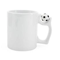 Caneca de Cerâmica C/ alça de Bola 325ML Caneca de Cerâmica C/ alça de Bola 325ML