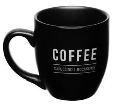 Caneca de cerâmica coleção manhattan preto fosco 300ml - HAUSKRAFT