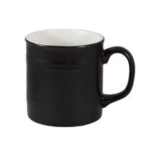Caneca de Cerâmica Com Relevo Preto 335 ml 20129
