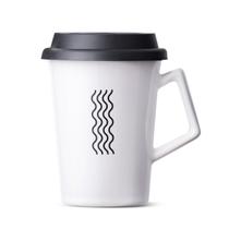 Caneca de Cerâmica com Tampa But First Coffee Moncloa