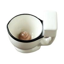 Caneca De Cerâmica Criativa De 300ml Com Alça Design Inovador De Banheiro Para Café Chá Leite