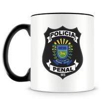 Caneca de Cerâmica da Polícia Penal de Mato Grosso do Sul - 325ml