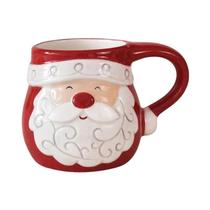 Caneca De Cerâmica De Natal Com Tema De Papai Noel Para Crianças, Copo Para Café Da Manhã, Sobremesa