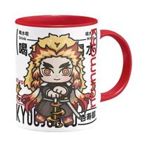 Caneca De Cerâmica Demon Slayer Anime Com Personagens Fofos Tanjirou Nezuko Shinobu Inosuke Rengoku