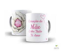 Caneca de cerâmica Dia das Mães Caneca de cerâmica Dia das Mães