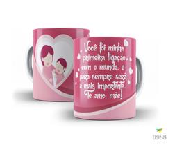 Caneca de cerâmica Dia das Mães