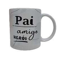 Caneca de Cerâmica Dia dos Pais Branca 330ml CA18074 - Imporiente
