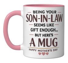 Caneca de Cerâmica Divertida Fun Mugs & Gifts 325ml Rosa e Branco