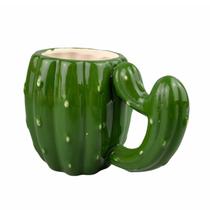 Caneca de cerâmica em forma de cacto 350 ml - Design exclusivo de cacto 3D Caneca de cerâmica em forma de cacto 350 ml - Design exclusivo de cacto 3D