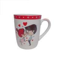 Caneca de Ceramica Estampa Casal