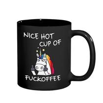 Caneca de cerâmica Funny Unicorn 350ml Nice Hot Cup of F*ckoffee Caneca de cerâmica Funny Unicorn 350ml Nice Hot Cup of F*ckoffee