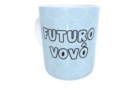 Caneca de cerâmica futuro vovô presente criativo dia do avô