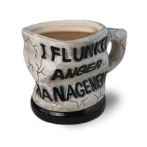 Caneca de cerâmica I Flunked Anger Management 350 ml - Funny Design