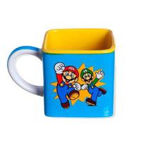 Caneca de cerâmica Mario Luigi 300 ml - Zona criativa