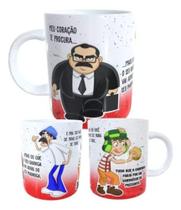 Caneca de cerâmica meu coração te procura