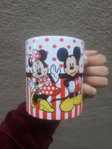 Caneca de cerâmica mickey e minnie 325 ml