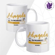 Caneca de Cerâmica Mina Profissões Direito Advogado Caneca de Cerâmica Mina Profissões Direito Advogado