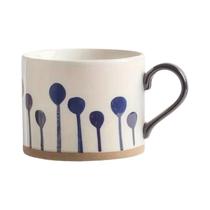 Caneca De Cerâmica Nórdica De Grande Capacidade 450ML Com Alça, Estilo Retrô Japonês, Para Café,