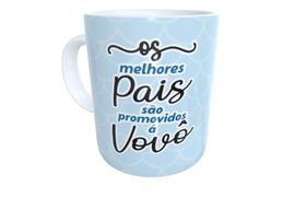 Caneca de cerâmica os melhores pais são promovidos á vovô