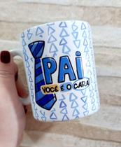 Caneca de cerâmica para café tema pai / dia dos pais