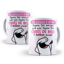Caneca de Cerâmica Personalizada 325ml Flork Amigas Caneca de Cerâmica Personalizada 325ml Flork Amigas
