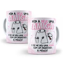 Caneca de Cerâmica Personalizada 325ml Flork Amigas Caneca de Cerâmica Personalizada 325ml Flork Amigas