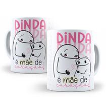 Caneca de Cerâmica Personalizada 325ml Flork Mães