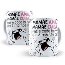 Caneca de Cerâmica Personalizada 325ml Flork Mães