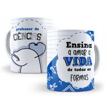 Caneca de Cerâmica Personalizada 325ml Flork Professores