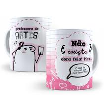 Caneca de Cerâmica Personalizada 325ml Flork Professores Caneca de Cerâmica Personalizada 325ml Flork Professores