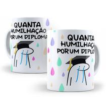 Caneca de Cerâmica Personalizada 325ml Flork Profissões