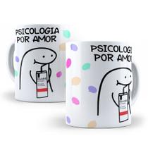 Caneca de Cerâmica Personalizada 325ml Flork Profissões