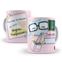 Caneca de Cerâmica Personalizada 325ml Professores e Alunos