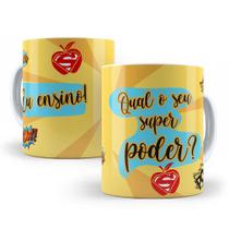 Caneca de Cerâmica Personalizada 325ml Professores e Alunos