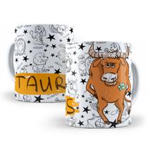 Caneca de Cerâmica Personalizada 325ml Signos Funny