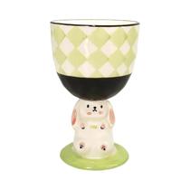 Caneca De Cerâmica Pintada À Mão Em Forma De Coelho Grande Capacidade Para Crianças Copo De Café