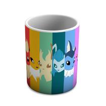 Caneca de Ceramica Pokemon Eevee 325 Ml